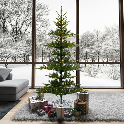 Vickerman 7.5' x 57" Yukon Display Artificial Christmas Tree with Low Voltage 750 LED Lights