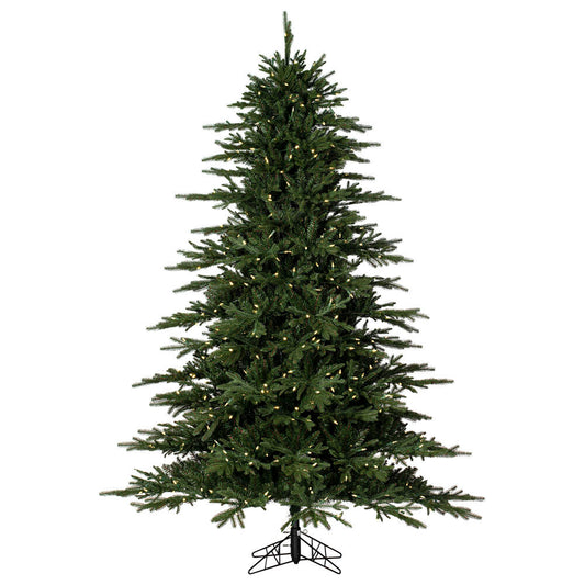 Vickerman 3' x 28" Kamas Fraser Fir Artificial Christmas Tree Warm White Low Voltage 3MM LED Lights