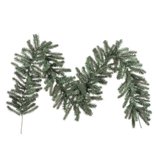 Vickerman 9' x 14" Colorado Blue Spruce Artificial Christmas Garland Unlit