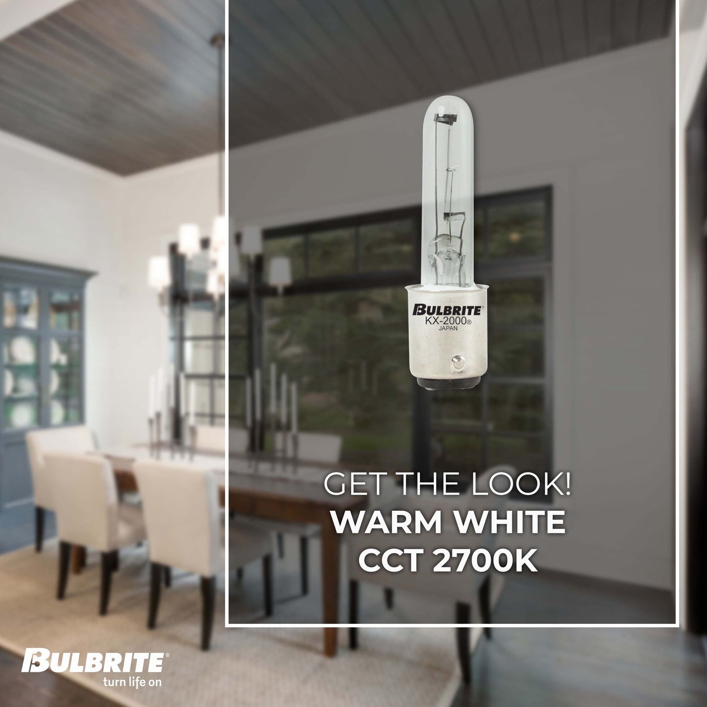 BULBRITE KRYPTON/XENON T3 DOUBLE-CONTACT BAYONET (BA15d) 40W DIMMABLE LIGHT BULB 2700K/WARM WHITE 2PK (473240)