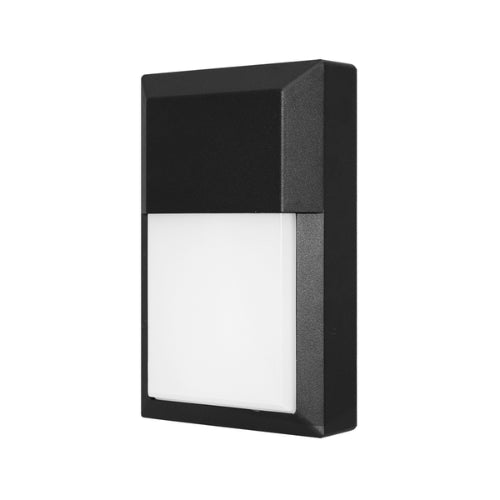 Euri Lighting EOL-WL01BK-2100e Commercial LED 15.8-Watt Mini Wall Pack 5 Color Selectable Wet Rated Non-Dimmable