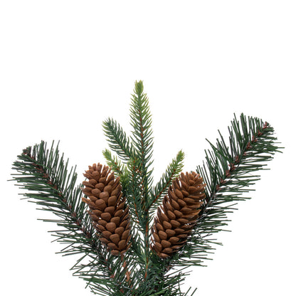 Vickerman 6' x 14" Berry Mixed Pine Cone Artificial Unlit Garland.