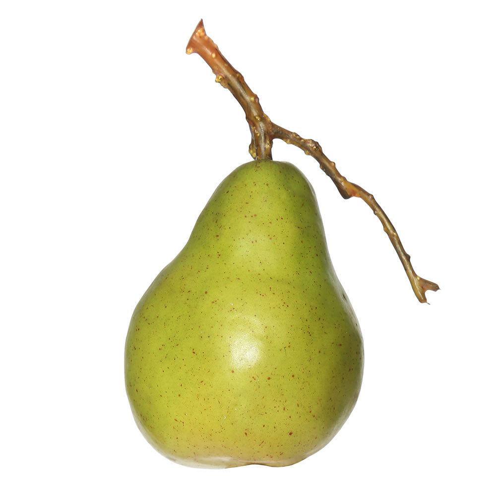Vickerman 90MM  Artificial Green and Yellow Pear 6 per Bag