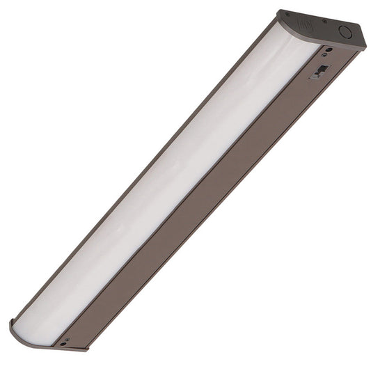 ASD Lighting LED Under Cabinet Bullnose 18" 8W 120V Dimmable CCT Selectable 3000/4000/5000K Hardwired, On/Off Switch, Oil Rubbed Bronze ETL Energy Star