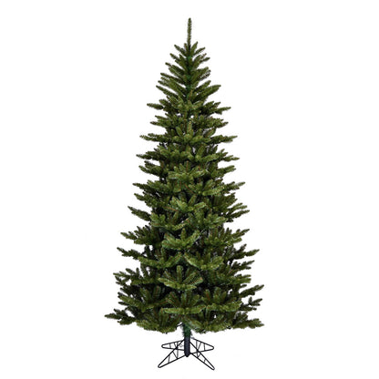 Vickerman 4.5' x 33" Slim Natural Fraser Fir Artificial Christmas Tree Unlit