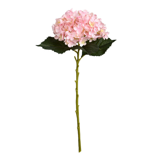 Vickerman 19" Artificial Pink Hydrangea Spray. Includes 3 sprays per pack.