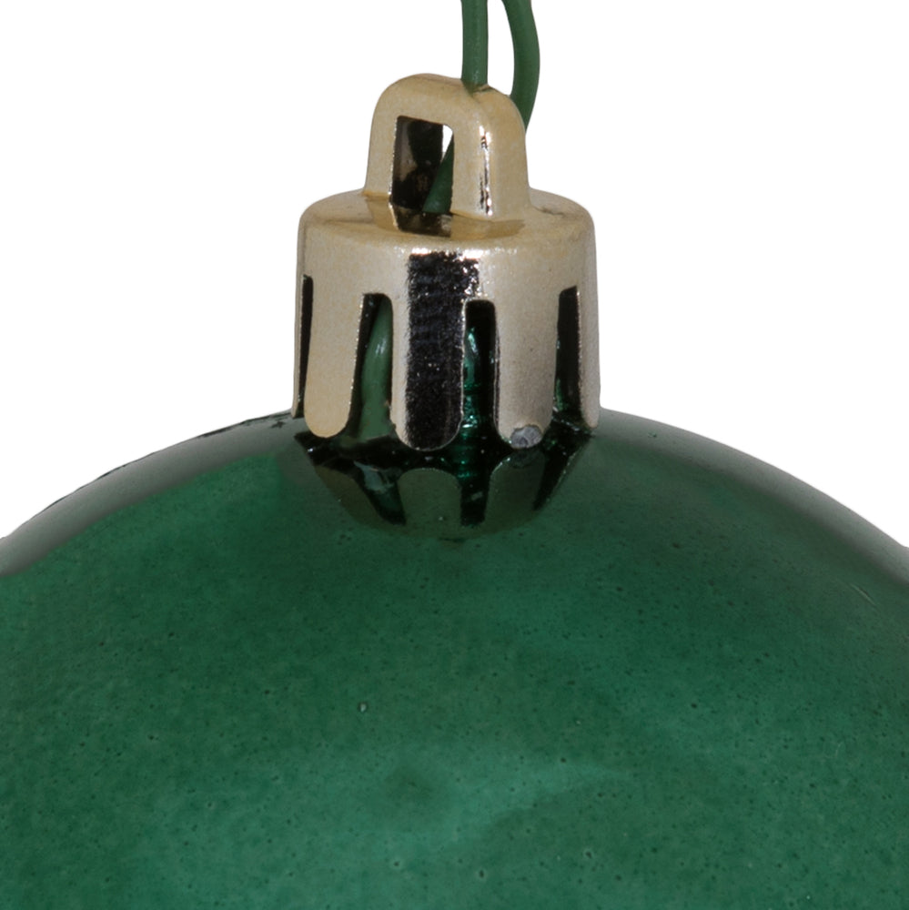 Vickerman 2.4" Midnight Green Shiny Ball Ornament 24 per Bag