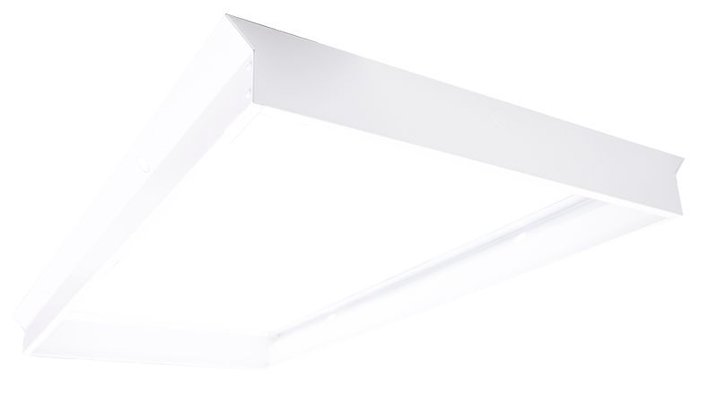 Westgate LTRE 2X4 SurFace Mounting Frame Kit, Commercial Indoor Lighting, White Finish