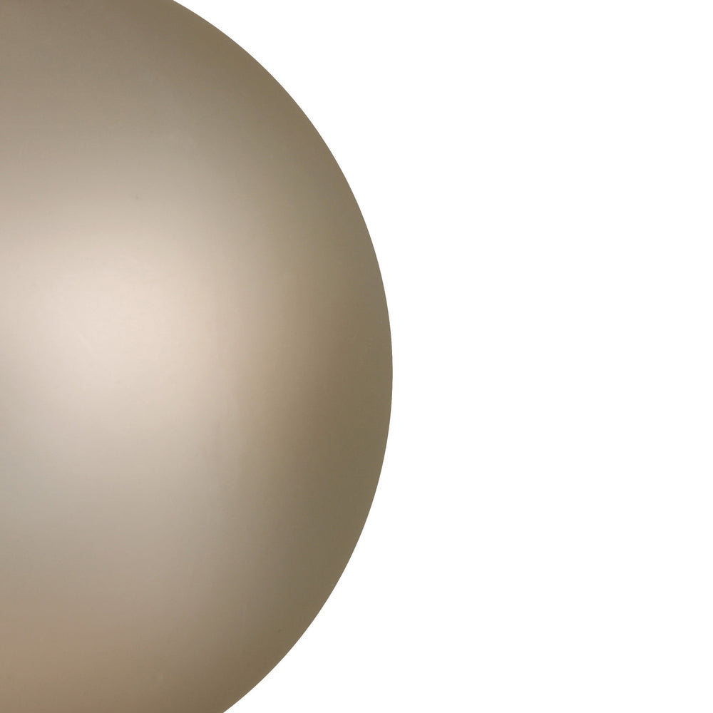 Vickerman 4.75" Oat Matte Ball Ornament 4 per Bag
