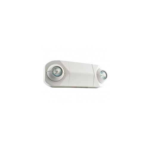 Westgate Emergency Light W. Adjustable MR16 6V 2X5.4W 90Min White, LED Exit & Emergency Lighting, 7W Per Head