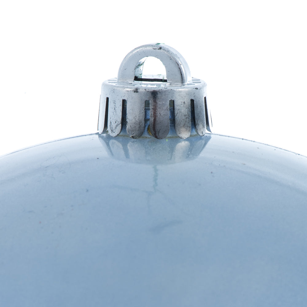 Vickerman 8" Periwinkle Candy Ball Ornament