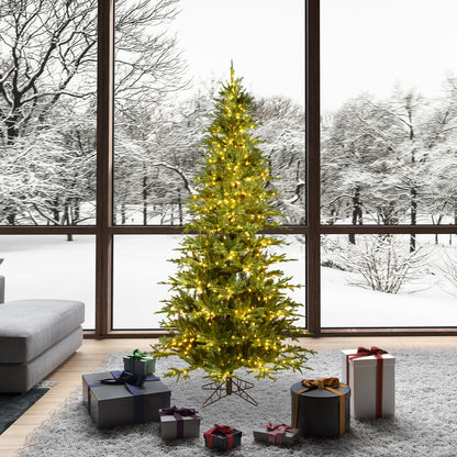Vickerman 6.5' x 57" Kamas Fraser Fir Artificial Christmas Tree Warm White Dura-lit LED Lights