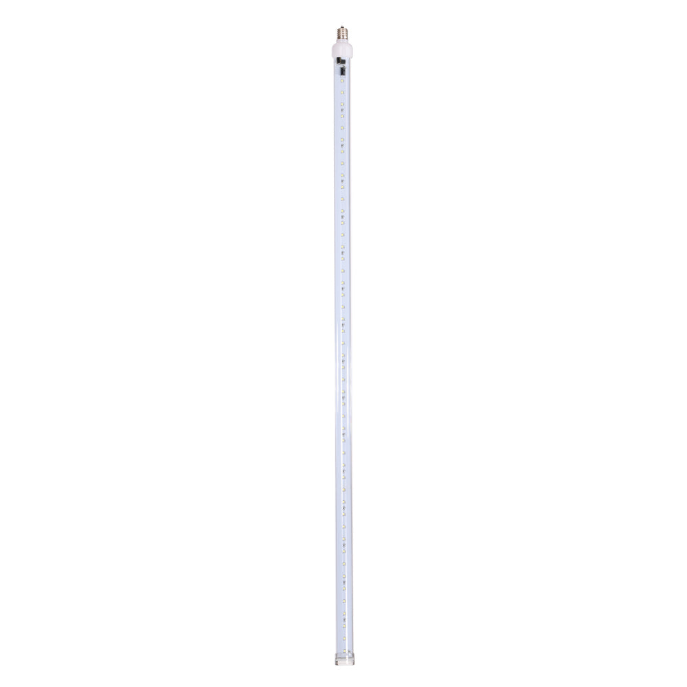 Vickerman 5 Pack of 36" Cool White LED SnowFall Tube Bulb C9-E17 Nickel Base.