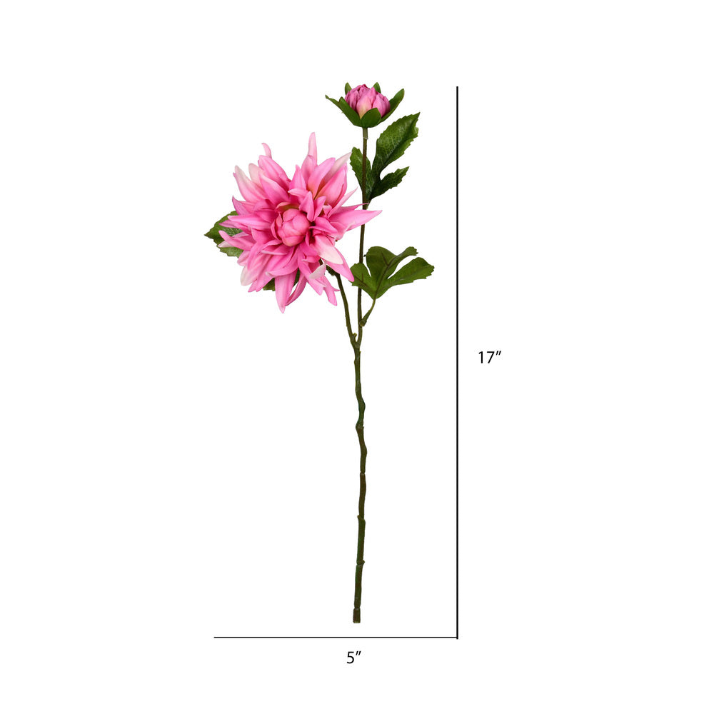 Vickerman 17" Artificial Purple Dahlia Spray. Includes 6 sprays per pack.