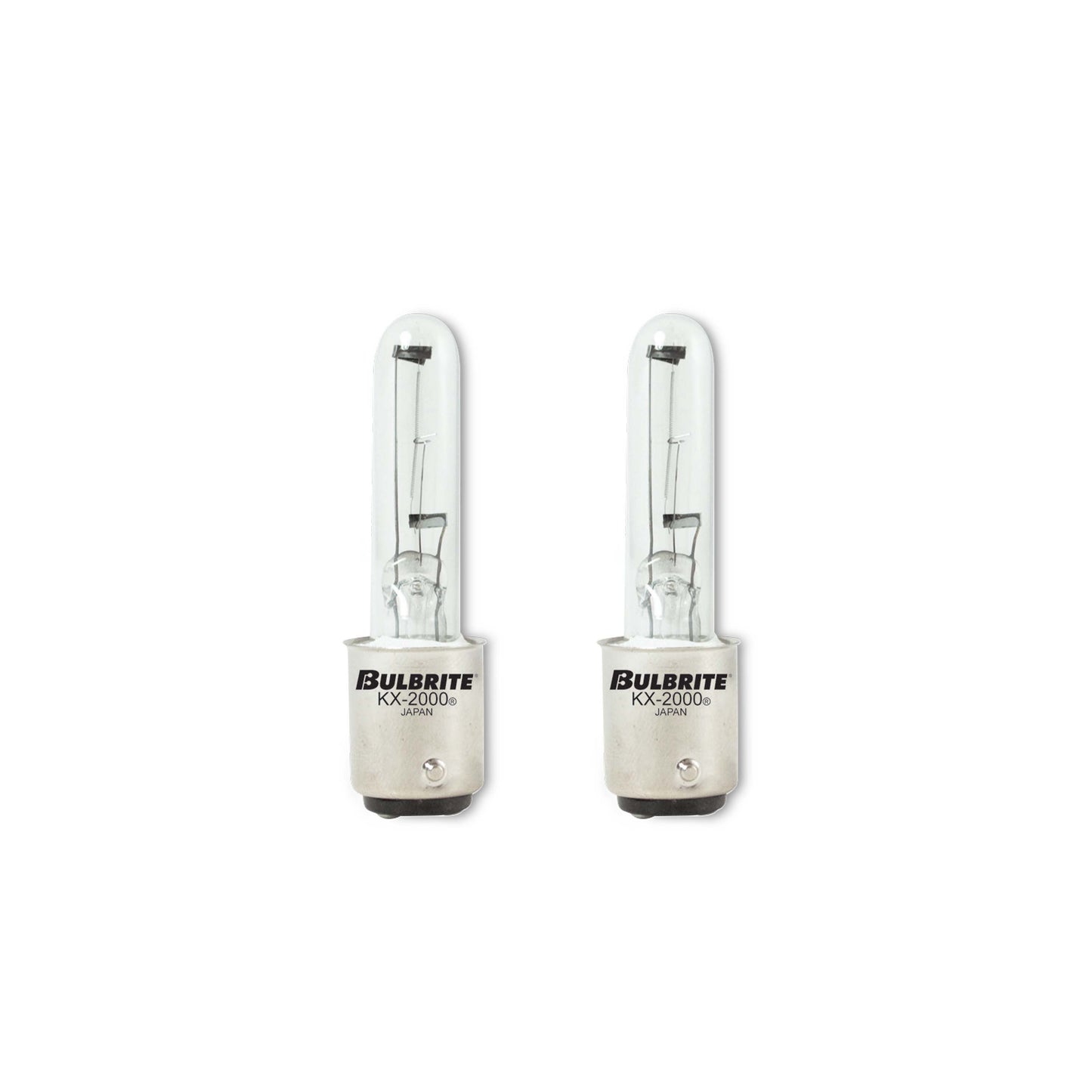 BULBRITE KRYPTON/XENON T3 DOUBLE-CONTACT BAYONET (BA15d) 40W DIMMABLE LIGHT BULB 2700K/WARM WHITE 2PK (473240)