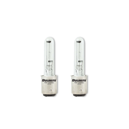 BULBRITE KRYPTON/XENON T3 DOUBLE-CONTACT BAYONET (BA15d) 40W DIMMABLE LIGHT BULB 2700K/WARM WHITE 2PK (473240)