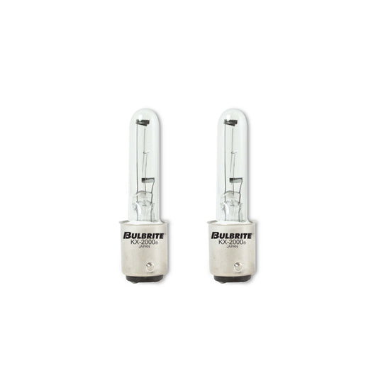 BULBRITE KRYPTON/XENON T3 DOUBLE-CONTACT BAYONET (BA15d) 40W DIMMABLE LIGHT BULB 2700K/WARM WHITE 2PK (473240)