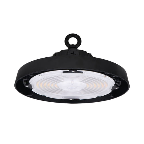 Euri Lighting EUHB-240W3000sw Commercial LED 200/220/240 Watt UFO High Bay 3 Color and 3 Wattage Selectable IP65 Protection Dimmable