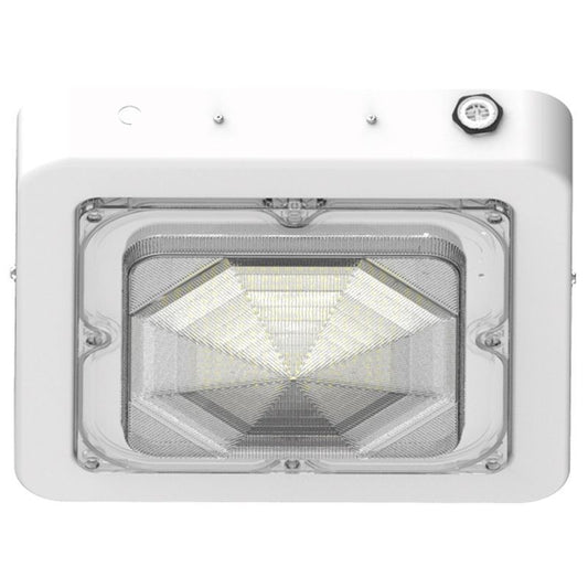 Westgate Builder Series Indoor Sq Canopy Light Selectable 30/45/60W 30/40/50K, Wh, Outdoor Lighting, 30W/45W/60W, 130 Lumens/W, 30K/40K/50K, White Finish, 0-10V