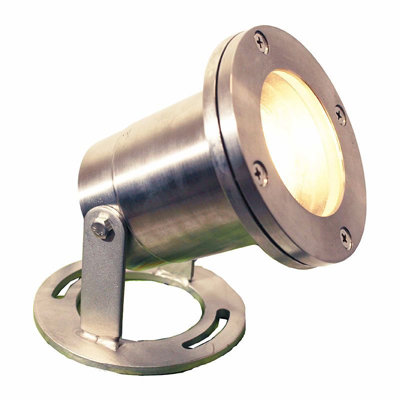 Westgate Underwater Light, Landscape Lighting , 5W, 400 Lumens, 3000K, Stainless Steel Finish