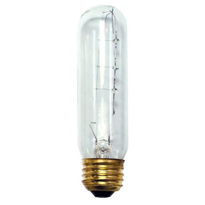 BULBRITE INCANDESCENT T10 MEDIUM SCREW (E26) 40W DIMMABLE LIGHT BULB 2700K/WARM WHITE 25PK (704340)