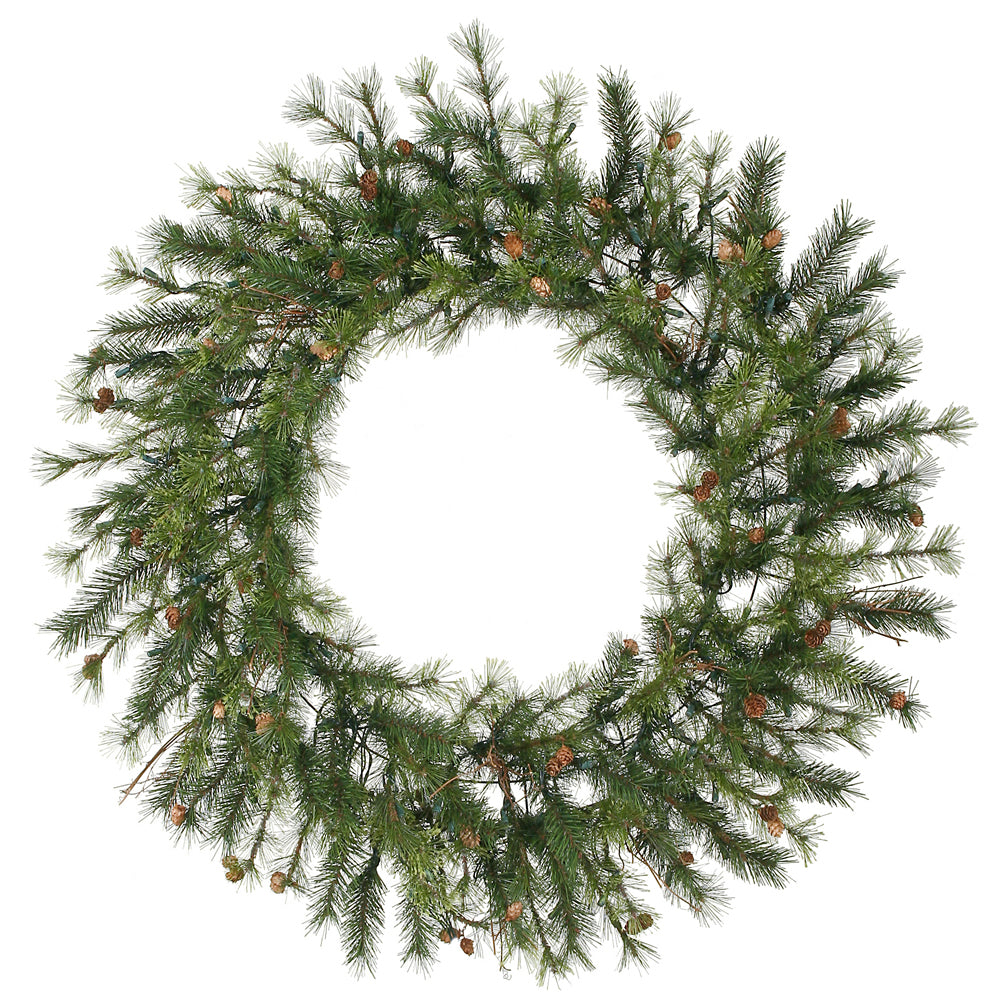 Vickerman 48" Mixed Country Pine Artificial Christmas Wreath Unlit