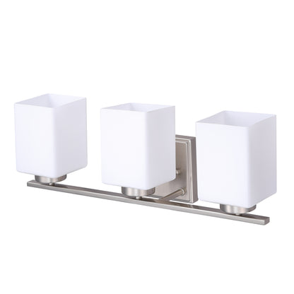 ASD Lighting 3-light Vanity Light 3xE26 60W 120V Satin Nickel ETL
