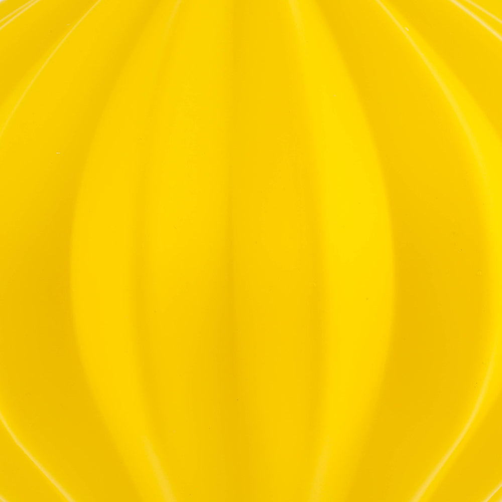 Vickerman 6" Yellow Matte Onion Drop Christmas Ornament 4 per pack