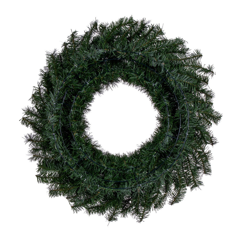 Vickerman 30" Canadian Pine Artificial Christmas Wreath Unlit