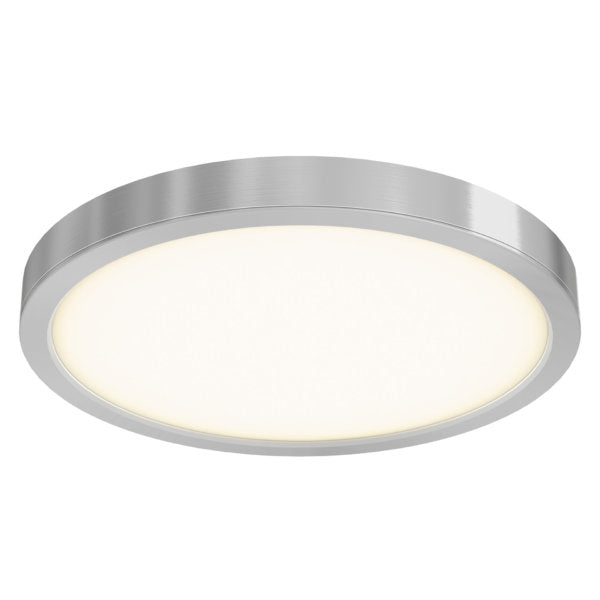 Dals Lighting LED Round And Square Flush Mount, Dimmable, Color Selectable