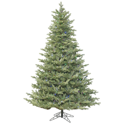 Vickerman 14' Princeston Fraser Fir Artificial Christmas Tree with 2400 Multi-Colored LED Lights