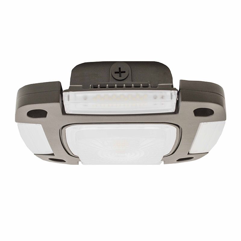 Westgate LED Adjustable Canopy/Parking Lights, 120-277V, Outdoor Lighting, 55W, 7250 Lumens, 3500K, Bronze Finish, 0~10V Dimmable