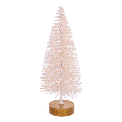 Vickerman 3"-5"-7" Cream Sisal Bottle Brush Tree Set Set of 3