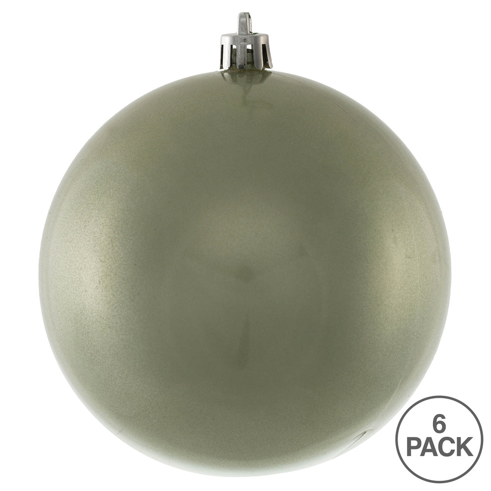 Vickerman 4" Wrought Iron Candy Ball Ornament 6 per Bag