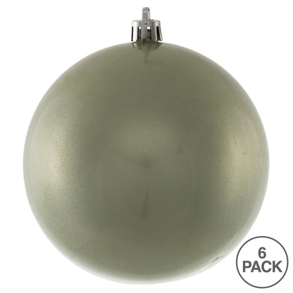 Vickerman 4" Wrought Iron Candy Ball Ornament 6 per Bag