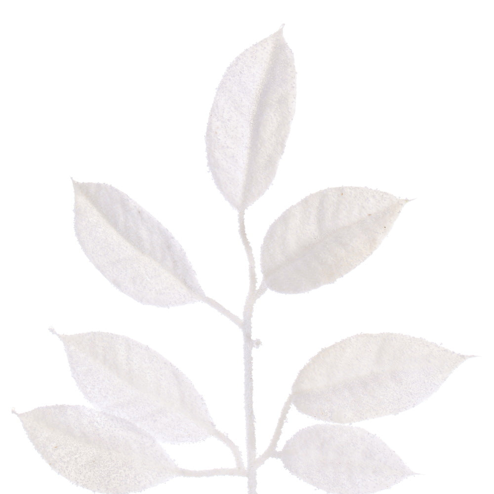 Vickerman 24" White Artificial Gardenia Snowy Wreath.
