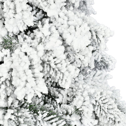 Vickerman 7' Flocked Spruce Artificial Christmas Tree Unlit
