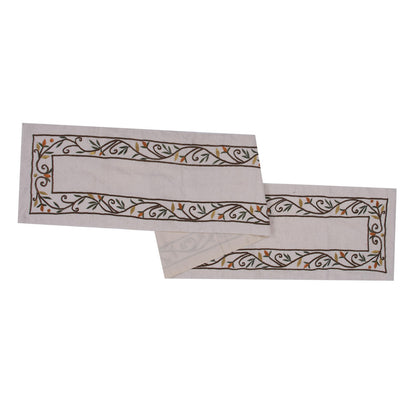 Vickerman 14" x 90" Harvest Border Table Runner