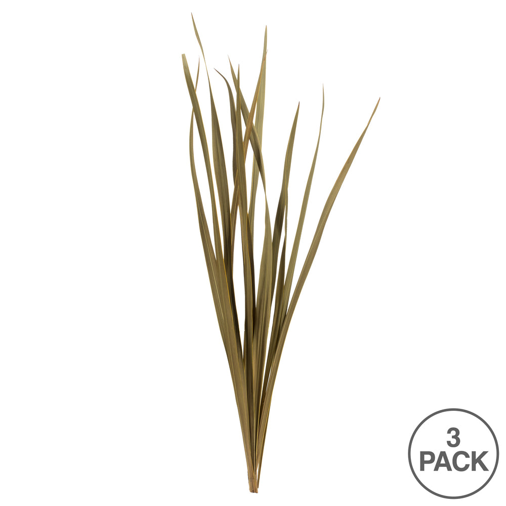 Vickerman 18-30" Natural Snake Grass. Includes 36 Stems (3 - 12 Stem Bundles) Dried