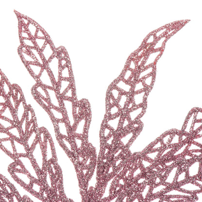 Vickerman 22" Mauve Glitter Sumac Artificial Christmas Spray. Includes 6 sprays per pack.