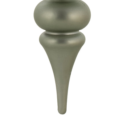 Vickerman 14" Wrought Iron Matte Finial UV Drilled