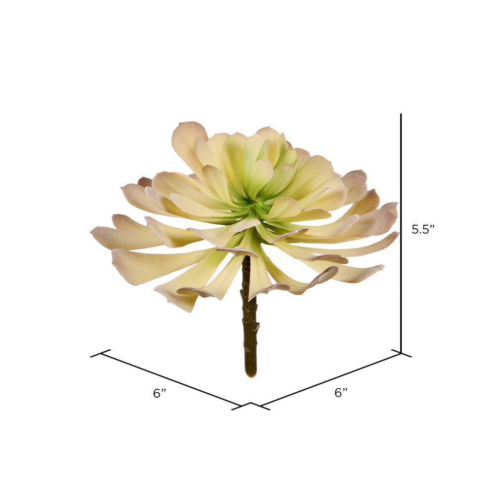 Vickerman 5.5" Artificial Succulent Pick Set of 3