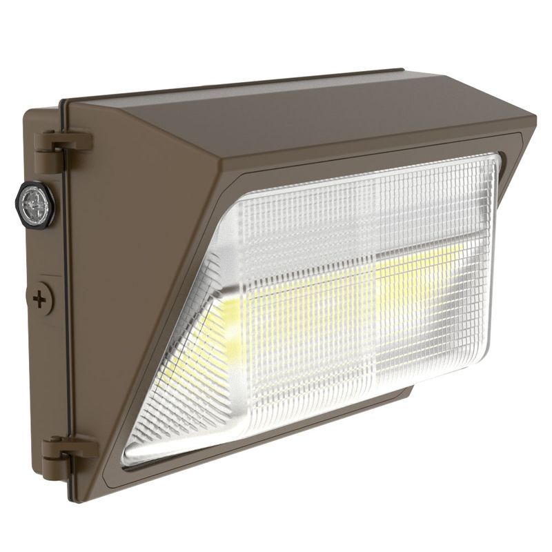 Westgate Builder Series Traditional Wall Pack Adjust 45/65/85W 50K 140 Lumens/W Photocell, Outdoor Lighting, 45W/65W/85W, 140 Lumens/W, 5000K, Bronze Finish, 0~10V Dimming