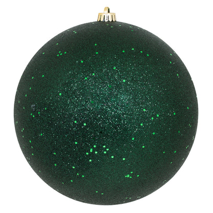 Vickerman 10" Midnight Green Sequin Ball Ornament