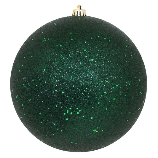 Vickerman 10" Midnight Green Sequin Ball Ornament