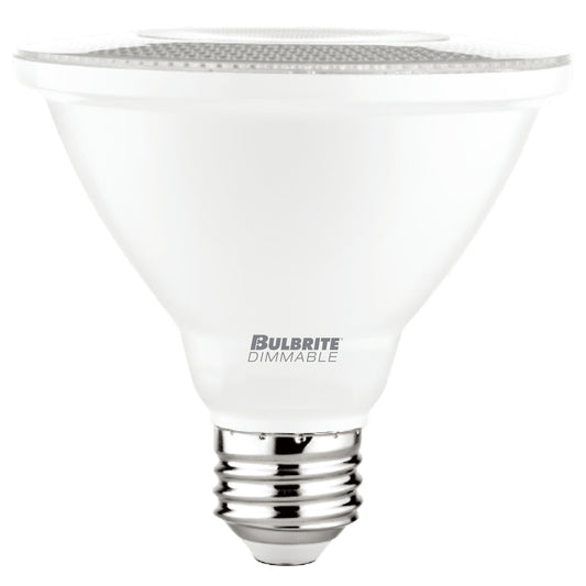 Bulbrite 75-Watt Equivalent PAR30SN with Medium Screw Base E26 Dimmable LED Light Bulb 3000K