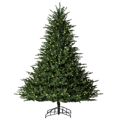 Vickerman 7.5' x 68" Bellevue Fraser Fir Artificial Christmas Tree with Warm White Mini Lights