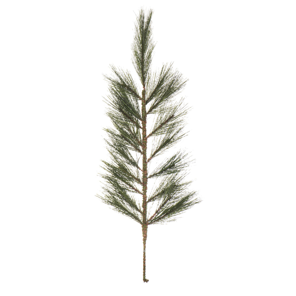 Vickerman 36-42-48" Artificial White Pine Tops 3 Piece Set