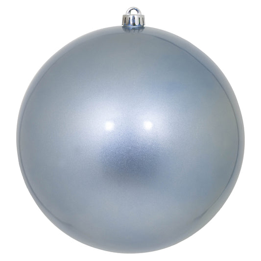 Vickerman 10" Periwinkle Candy Ball Ornament