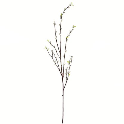 Vickerman 53" Artificial Goat Willow Spray. Includes 2 sprays per pack.